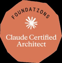 Claude Certified Architect – Foundations badge